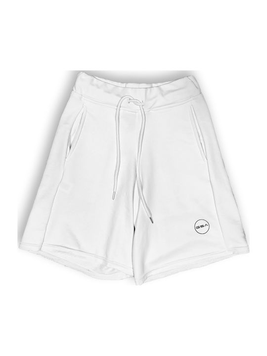 GSA Sportliche Herrenshorts Weiß