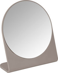 Wenko Tabletop Makeup Mirror Marcon 5x19cm Gray