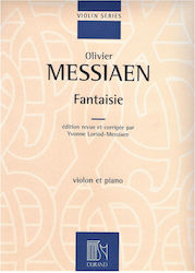 Durand Messiaen Fantaisie Παρτιτούρα για Πιάνο