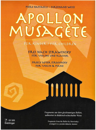 Doblinger Raffaelli Weiss Apollon Musagete Sheet Music for Violin / Piano