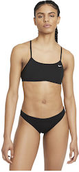 Nike Essential Racerback Bikini Set Sports Bra Black