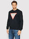 Guess Men's Sweatshirt Navy Blue