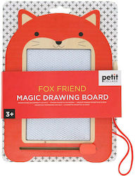 Petit Collage Fox - Friend Kids Draw & Erase Board Petit Collage Fox - Friend Kids Draw & Erase Board