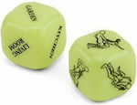 Erotic Toy Luminous Kamasutra Dice 2pcs 90-1031