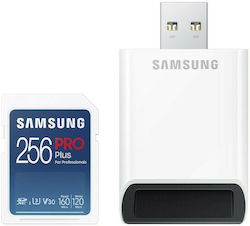 Samsung Pro Plus SDXC 256GB U3 V30 UHS-I mit USB-Lesegerät