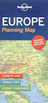 Lonely Planet Europe Planning Map