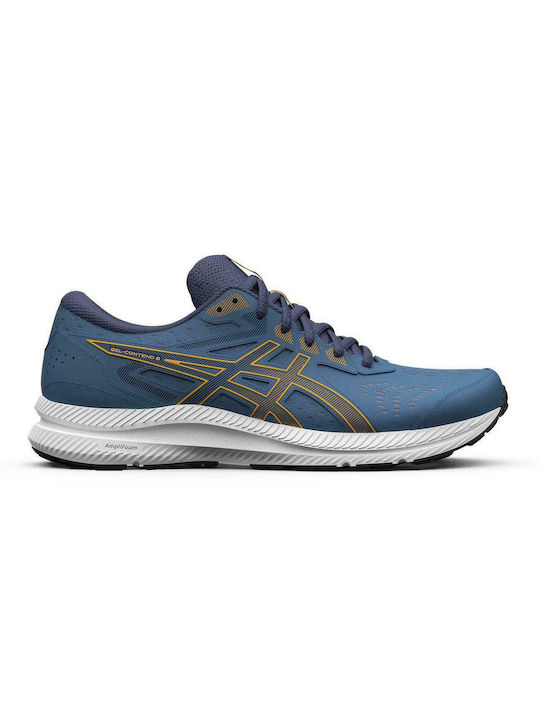 ASICS Gel-Contend 8 Ανδρικά Αθλητικά Παπούτσια Running Μπλε