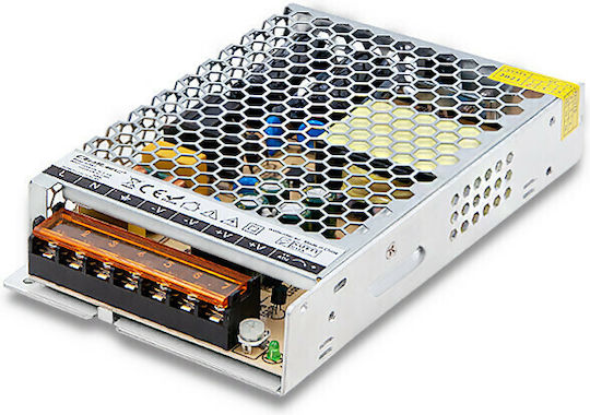 Qoltec Τροφοδοτικό LED IP20 Ισχύος 150W με Τάση Εξόδου 12V