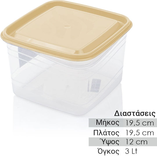 Mittagsboxen Beiges 3lt Mittagsboxen Beiges 3lt