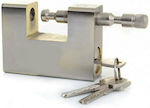 Steel Padlock Monoblock with Key 74mm 1pcs