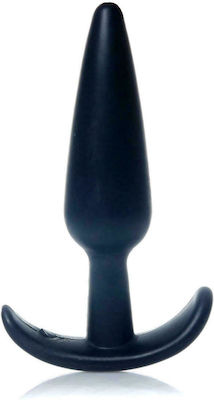 T Smooth Πρωκτική Σφήνα σε Μαύρο χρώμα 12cm