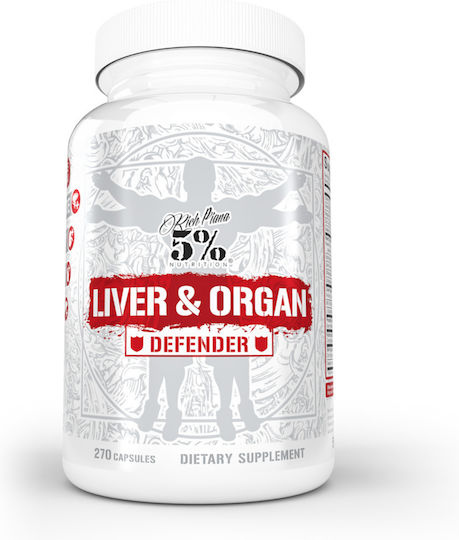 Rich Piana 5% Nutrition Защита на черния дроб и органите 270 капсули