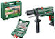 Bosch EasyImpact 630 + Κρουστικό Δράπανο 630W με Θήκη και με 33 Εξαρτήματα