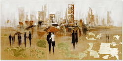 ArteLibre 'Μέρα στην Πόλη' Πίνακας σε Καμβά 120x60cm JYN31542K