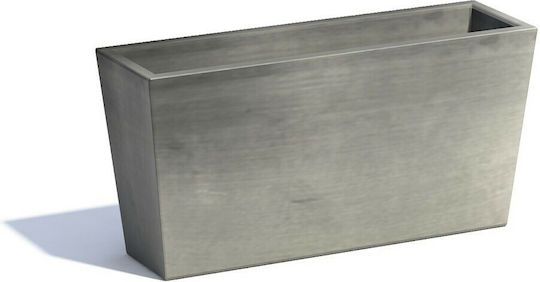 Ecopots Paris Кутия за саксии Пластмаса Taupe 80x38x40см.