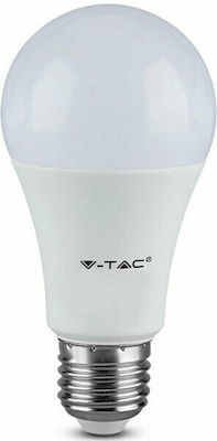 V-TAC LED Lampen für Fassung E27 und Form A60 Warmes Weiß 806lm 1Stück