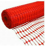 Plastic Barrier Net Orange L50m