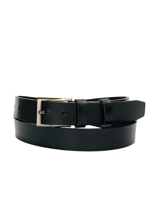 Women Weakness Leather Women's Belt Black