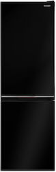 Sharp SJ-BA10DMXBE BL Fridge-Freezer 331lt NoFrost H186xW59.5xD65cm Black