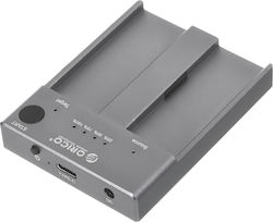 Orico για 2 Σκληρούς Δίσκους SATA με σύνδεση USB-C M2P2-C3-C-EU-GY-BP Orico για 2 Σκληρούς Δίσκους SATA με σύνδεση USB-C M2P2-C3-C-EU-GY-BP
