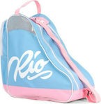 Rio Roller Script RIO511PNK/NVY Quad Roller Skates Bag Blue