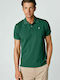 Santana Men's Short Sleeve Blouse Polo Green