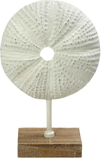 Espiel Decorative Space Sea urchin made of Metallic 25.5x10x38.5cm 1pcs