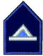 Police Badge Ραφτό με Σκρατς Ανθυπαστυνόμος- Πέτου
