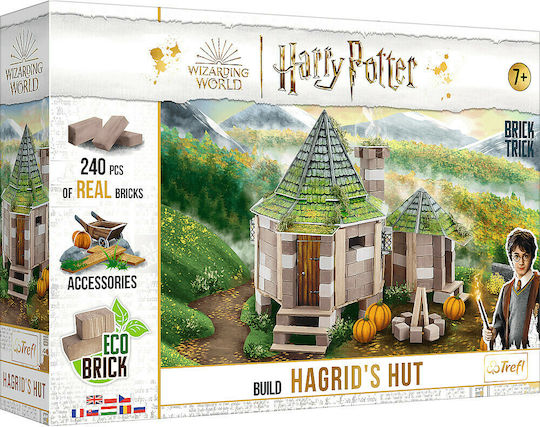 Trefl Παιχνίδι Κατασκευών Κεραμικό Harry Potter Χτίζοντας το Hagrids Hut για Παιδιά 7+ Ετών