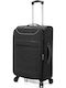 Benzi VZ5661/70 Große Hartschale Reisekoffer Schwarz mit 4 Rädern Höhe 70cm