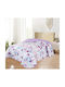 Adam Home Kids Quilt Single Cities Purple 160x220cm