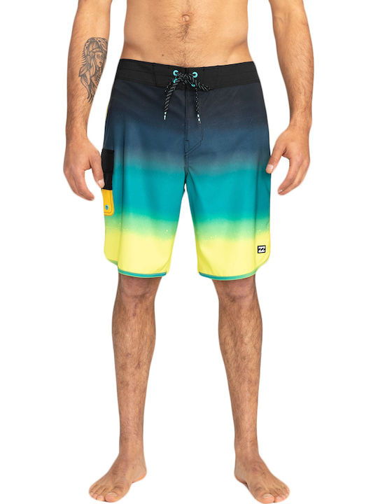 73 Fade Pro Men's Swimwear Bermuda Multicolour Striped
