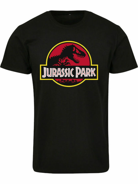 Merchcode Jurassic Park T-shirt σε Μαύρο χρώμα