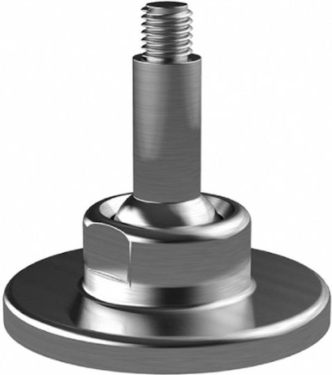 Gallo Acoustics Βάση Ηχείου Τοίχου A'Diva Stainless Steel (Τεμάχιο) σε Ασημί Χρώμα