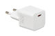 iBox Φορτιστής Χωρίς Καλώδιο με Θύρα USB-C 30W Power Delivery Λευκός (C-38)