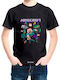 Tricou Pentru Copii Negru Minecraft