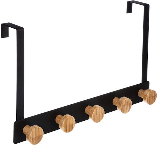 5Five Κρεμάστρα Πόρτας F-V Hooks 5 Θέσεων Μεταλλική 33.3x8.2x20εκ. 5Five Κρεμάστρα Πόρτας F-V Hooks 5 Θέσεων Μεταλλική 33.3x8.2x20εκ.