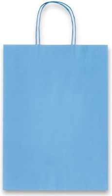 Papier-Geschenktüte Blau 27cmx12cmx37cm