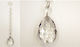 Faitakis Pack Glass Decorative Element for Wedding Favors Hanging Garland with Crystal YH16-91 1pcs