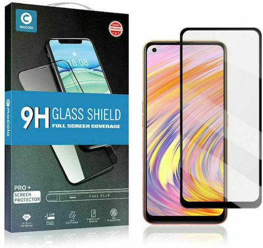 Mocolo 5D Full Face Tempered Glass Μαύρο (OnePlus Nord CE 2 5G)