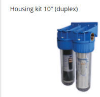 Cronus O' Ring Water Filtration System Double Under Sink Micron ½" 1817460