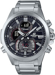 Casio Edifice ECB-30D-1AEF Неръждаема стомана Водоустойчив Смарт часовник (сребърен)