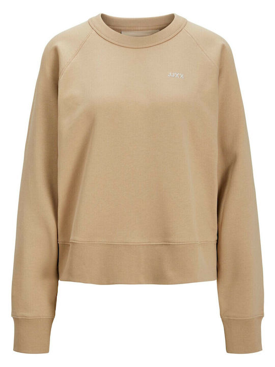 Jack & Jones Γυναικείο Φούτερ Dark Beige