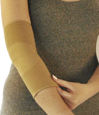 2S Paramedical Elastic Elbow Brace in Beige color 10.11.002