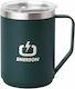 Emerson Tasse Metallisch mit Deckel Grün 221.EU99.18-FOREST-GREEN 1Stück