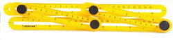 Handy Winkelmesser Für Maurer / Bauarbeiten Kunststoff 31x18cm Länge 31cm