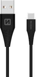 Swissten USB 3.1 Cable USB-C Male - USB-A Black...