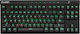 White Shark Kodachi Gaming Μηχανικό Πληκτρολόγιο Tenkeyless με Outemu Red διακόπτες και RGB φωτισμό (Αγγλικό UK)