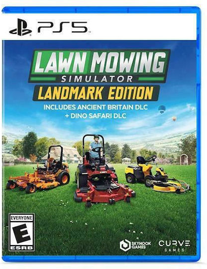 Lawn Mowing Simulator Landmark Edition PS5 Game