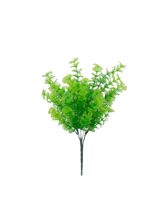 GloboStar Τεχνητό Φυτό Πράσινο Κερατόφυλλο 37cm